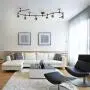 Catalina Lighting 21903-000 Transitional 6 Integrated LED Flex Track Ceiling Light, Bulbs Included, 96'', Bronze Catalina Lighting 21903-000 Transitional 6 Integrated LED Flex Track Ceiling Light, Bulbs Included, 96'', Bronze