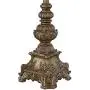 Juliette Traditional Buffet Table Lamps Set of 2 Antique Gold Ornate Base White Bell Shade for Dining Room - Regency Hill