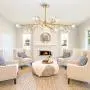 SILJOY Mid-Century Sputnik Chandeliers DNA Chandelier Creative Gold Globe Chandelier Dimmable with 15 Light for Living Room Dining Room
