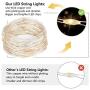 Siyoo Fairy Lights Plug in, 100 LED String Lights USB Powered 8 Modes with Remote Control Waterproof Lights for Indoor Outdoor Wedding Party Bedroom Patio Christmas Tree Garden (2 Pack, Multicolor)