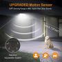 LEPOWER 28W LED Security Lights Motion Sensor Light Outdoor, 3000LM Motion Security Light, 5500K, IP65 Waterproof, 2 Head Motion Detector Flood Light for Garage, Yard, Entryways (Not Solar Powered)