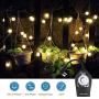 DEWENWILS Outdoor Christmas Light Timer Waterproof, 24-Hour Programmable Heavy Duty Plug in Mechanical Outlet Timer with 2 Grounded Outlets for Electrical Outlets Holiday Light,15A 1/2HP UL Listed