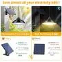 2 Pack Solar Lights Outdoor, Cord LED Solar Shed Lights 32.8FT, Remote Control Pendant Lamp with Adjustable Solar Panel, IP65 Waterproof for Indoor Home Decor Outdoor Garden Patio Yard, Warm White 2 Pack Solar Lights Outdoor, Cord LED Solar Shed Lights 32.8FT, Remote Control Pendant Lamp with Adjustable Solar Panel, IP65 Waterproof for Indoor Home Decor Outdoor Garden Patio Yard, Warm White