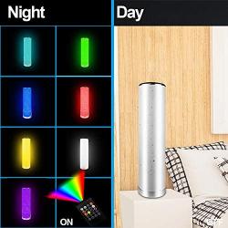 AMANEER Floor Lamp , Music Sync Color Changing Ambient Light ,RGB LED Night Lamps with Fabric Shade for Living Room Bedroom Play Room