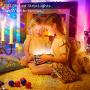 Led Strip Lights 65.6ft XYUAN 5050 RGB 600 LEDs Strip with IR Remote 12V Power Supply Flexible Color Changing Led Rope Lights for Bedroom Home Kitchen Party TV Backlight DIY Decoration