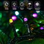 Battery Operated Christmas Tree Lights 131ft 300 LED - Indoor Outdoor Fairy String Light 8 Lighting Modes - Xmas Tree Garden Wedding Party Decoration Waterproof UL Certified Twinkle Stars Decor