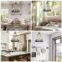 LNC Farmhouse Chandeliers Rustic Round Wagon Wheel 6-Light Fixture with Rope for Dining & Living Room, Bedroom and Foyer