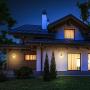 LMP Outdoor Wall Light with LED Integral Power Supply Unit Wall LED Light for Courtyards, Garden, Porch 3 Pack
