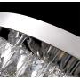 LITFAD Intriguing Multi Ring Crystal Ceiling Light Simple LED Living Room Flush Mount Spotlight Modern Luxury Chandelier Ceiling Lamp in Chrome for Bedroom Dining Room Hotel Entry - White Light LITFAD Intriguing Multi Ring Crystal Ceiling Light Simple LED Living Room Flush Mount Spotlight Modern Luxury Chandelier Ceiling Lamp in Chrome for Bedroom Dining Room Hotel Entry - White Light