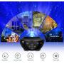 Star Projector Night Light, Galaxy Projector with Remote Control LED Nebula Cloud Light Projector Music Speaker Ocean Wave Night Lights for Kids Adult Bedroom/Home Theatre Ambiance Decor