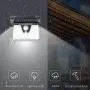 Solar Wall Lights (Black-1 PCS, Small(4.7x4x2.2in))