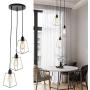 Metal Ring Shade Mini Pendant Light Contemporary, Modern Drop Hanging Light for Kitchen Island, Dining Room (NO Bulb)(3-Light) Metal Ring Shade Mini Pendant Light Contemporary, Modern Drop Hanging Light for Kitchen Island, Dining Room (NO Bulb)(3-Light)