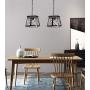 Ncmoyin Rustic Farmhouse Chandeliers,Pendant Light for Dining Room Hanging Ceiling Light Fixture,Black with Gold Ncmoyin Rustic Farmhouse Chandeliers,Pendant Light for Dining Room Hanging Ceiling Light Fixture,Black with Gold