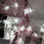 Koxly Star String Lights 49 Ft 100 LED 8 Modes Plug in Twinkle Light with Remote Control Fairy Lights for Bedroom Indoor Outdoor Christmas Xmas Tree Room Decor Warm White and Cool White
