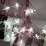 Koxly Star String Lights 49 Ft 100 LED 8 Modes Plug in Twinkle Light with Remote Control Fairy Lights for Bedroom Indoor Outdoor Christmas Xmas Tree Room Decor Warm White and Cool White