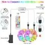 LED Lights for Bedroom 32.8ft/10M,KEMAS Led Strip Lights RGB Music Sync Color Changing APP Bluetooth Control Remote Room Lights Party and Home Decoration