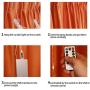 LIOVODE Curtain Lights USB Plug in,300 LED Window Curtain String Lights with Remote Control Timer for Wedding Party Home Bedroom Outdoor Indoor Wall Decorations,Warm White