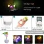 [2 Pack] LED Night Light Plug in with Dusk to Dawn Sensor, Plug in Wall LED Mushroom Nightlight Lamp for Kids Adults, Bedroom, Bathroom, Kitchen, Hallway, Stairs, Cute Color Changing