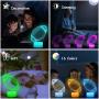 Football 3D Night Light - 3D Illusion Lamp for Boys 16 Changing Color Remote Control Football Kids Room Decor Lighting
