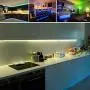 Battery Powered LED Strip Lights, 9.8ft 24-Keys Remote Controlled, DIY Indoor and Outdoor Decoration.