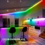 Dreamcolor Led Lights 16.4ft RGBIC Rainbow Multicolor dalattin Led Strip Lights with 24 Keys Remote Controller Led Strip Lights,1 Roll of 16.4ft