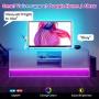 Foaxu 50ft（15m) Smart WiFi RGB Music Sync LED Strip Lights; Work with Alexa, Google Home, Remote Control and Phone App;16 Million Color Changing,Flexible Rope Lights for Bedroom,TV,Party,Festival,