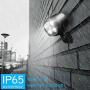 Ollivage Battery Motion Sensor Lights, 600 Lumens Wireless LED Security Wall Spotlight for Driveways, Gardon, Yard, Walkways and Stairs, 1 Pack