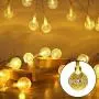 SZWTC 33ft 80 LEDs Globe String Lights Battery Operated, Fairy Lights Waterproof 8 Modes with Remote Control for Home, Party, Christmas, Wedding, Patio, Garden Decoration (Warm White) SZWTC 33ft 80 LEDs Globe String Lights Battery Operated, Fairy Lights Waterproof 8 Modes with Remote Control for Home, Party, Christmas, Wedding, Patio, Garden Decoration (Warm White)