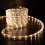 WYZworks LED Rope Lights 300 feet Warm White 3/8'' | UL & ETL Certified IP65 Water Resistant Flexible Accent Holiday Christmas Venue Decoration Indoor/Outdoor Lighting