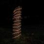 Amazon Basics 360 LED Indoor Outdoor Candy Cane Striped Rope Light, 40-Foot