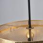 Saint Mossi 5-Light Industrial Chandelier Ceiling Light Fixture,Metal Hanging Pendant Light Fixture in Gold Finish, Modern Chandelier for Dining Room, Bedroom, Foyer, Kitchen