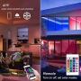 Led Light Strip WiFi 32.8Feet, Smart App Controlled 300pcs RGB Light Strip,Color Changing Light Strip Work with Alexa,Google Home for Bedroom,Party-Smart Led Strip Lights