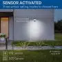 Hyperikon LED Solar Lights Outdoor, Wall Pack Fence Sconce, 4000K Daylight, PIR and Photocell Sensor 2 Pack Hyperikon LED Solar Lights Outdoor, Wall Pack Fence Sconce, 4000K Daylight, PIR and Photocell Sensor 2 Pack