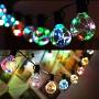 Outdoor String Lights 34.8FT Patio Lights G40 Globe 32 Bulbs (2 Spare) Waterproof LED String Light with 8 Modes Dimmable Remote Decorative String Lights for Indoor/Outside Commercial Porch Gazebo