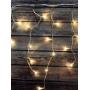 Joiedomi 224 LED Christmas Icicle Lights for Indoor & Outdoor Decorations, Christmas Events, Christmas Eve Night Decor, Christmas Tree, Eaves (Warm White)