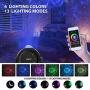 Jomst Star projector,3 in 1 Ocean Wave,Moon and Star Night Light Projector,with Intelligent Control,Timing setting,6 Lighting Colors,Manual and Wifi Mode for Party, Bedroom, Living Room (Black)
