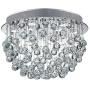 Saint Mossi Modern K9 Crystal Chandelier Lighting Flush Mount LED Ceiling Light Fixture Pendant Chandelier for Livingroom 9 GU10 Bulbs Required Width 20 inch x Height 13 inch Saint Mossi Modern K9 Crystal Chandelier Lighting Flush Mount LED Ceiling Light Fixture Pendant Chandelier for Livingroom 9 GU10 Bulbs Required Width 20 inch x Height 13 inch