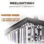 Rectangular Modern K9 Crystal Chandeliers Lighting Pendant Ceiling Lights Rectangle Chandelier Lamp Fixture 8-Lights for Dining Room Kitchen L33.5 Inch