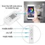 【Chasing Effect】 Bluetooth LED String Lights for Bedroom 32.8FT – DreamColor LED Fairy Lights Music Sync Remote and App Control with USB Powered – Timer on/Off – Memory Feature – Waterproof