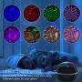 Night Light for Kids, 360° Rotating Star Projector, Ocean Lamp Toys for Children Bedroom Decoration, Gifts for Baby Girls Boys (Black)