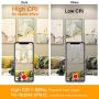 Color Changing LED Light Bulb 8W RGBW Controlled by APP, Sync to Music, Dimmable RGB Multi-Color 60 Watt Equivalent E26 Edison Screw (2 Pack)