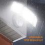 LEPOWER 3500LM Dusk to Dawn LED Security Lights Outdoor, 35W Super Bright Flood Light Outdoor with Photocell, 5500K, IP65 Waterproof 3 Head Exterior Light for Garage, Patio, Yard (NO Motion Sensor)