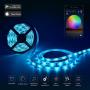 Nexlux Led Light Strip, 32.8ft WiFi Wireless Smart Phone Controlled Non-Waterproof Strip Light Kit White PCB 5050 LED Lights,Working with Android and iOS System,IFTTT