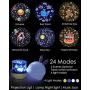 Night Lights for Kids, BREIS Multifunctional Night Light Star Projector Lamp for Decorating Birthdays, Christmas, and Other Parties, Best Gift for a Baby’s Bedroom, 6 Sets of Film