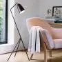 HAIXIANG Nordic Iron Living Room Tripod Floor Lamp Sofa Study Standing Lamp for Dining Room Bedside Rotatable Macarons Light Black HAIXIANG Nordic Iron Living Room Tripod Floor Lamp Sofa Study Standing Lamp for Dining Room Bedside Rotatable Macarons Light Black