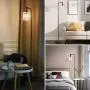 DEWENWILS Modern Floor Lamp for Living Room,Bedroom,Office,Stylish Black Standing Lamp with Adjustable Glass Shade,63 inch Corner Lamp