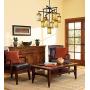 Sedona Dark Bronze Large Chandelier 32 1/2'' Wide Rustic Amber Gold Art Glass 9-Light Fixture for Dining Room House Foyer Kitchen Island Entryway Bedroom Living Room - Robert Louis Tiffany