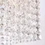 NOXARTE Modern Rectangular Chandelier Crystal Light LED Indoor Ceiling Hanging Lighting for Dining Room L31.5''xW7.8''xH11.8''