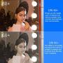 G25 LED Globe Light Bulbs,Cotanic 5W Vanity Light Bulb (60W Equivalent),Daylight 4000K,Non-dimmable Makeup Mirror Lights for Bedroom,Led Bathroom Light Bulbs,E26 Medium Screw Base,500lm,Pack of 4