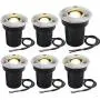 Landscape Lights Sunriver 6Pack LED Well Lights 1W 12V-24V Ground Lights IP67 Waterproof Low Voltage Landscape Lighting Spotlight for Driveway, Deck, Step, Garden Lights Outdoor (Warm White) Landscape Lights Sunriver 6Pack LED Well Lights 1W 12V-24V Ground Lights IP67 Waterproof Low Voltage Landscape Lighting Spotlight for Driveway, Deck, Step, Garden Lights Outdoor (Warm White)